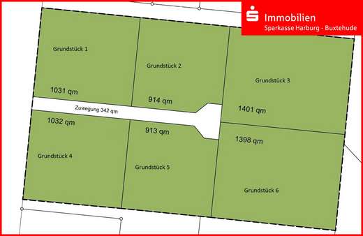 Titelbild - Grundstück in 21244 Buchholz mit 1401m² kaufen