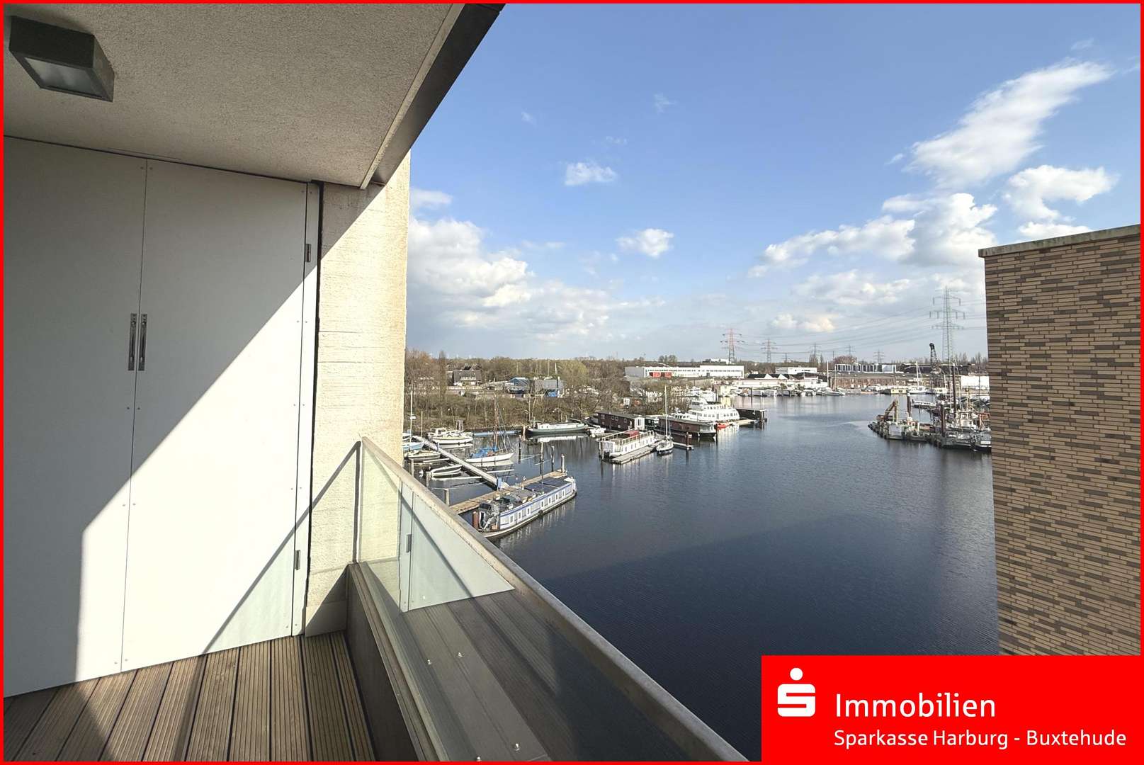 Ausblick Loggia 2 - Etagenwohnung in 21079 Hamburg mit 130m² mieten