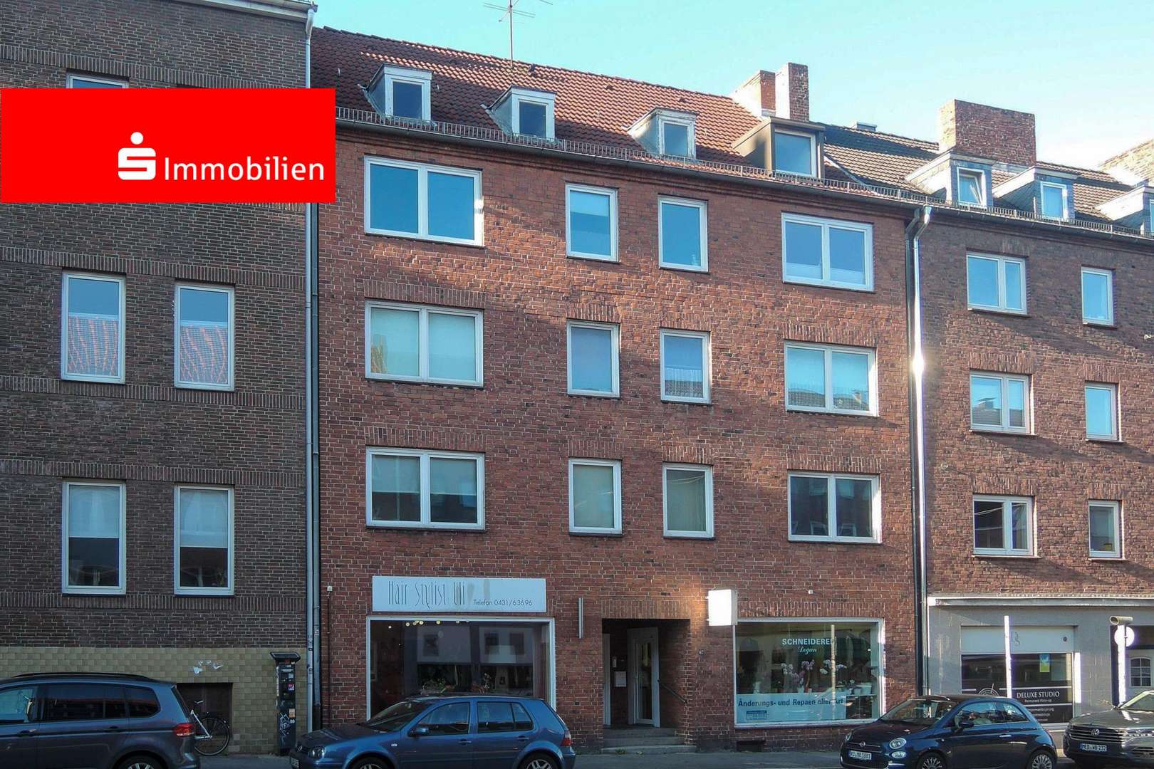 Frontfassade - Erdgeschosswohnung in 24114 Kiel mit 50m² als Kapitalanlage kaufen