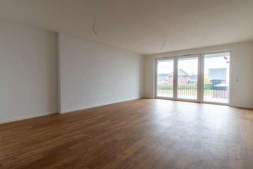 Wohn- und Esszimmer mit Küche - Etagenwohnung in 24211 Preetz mit 91m² mieten