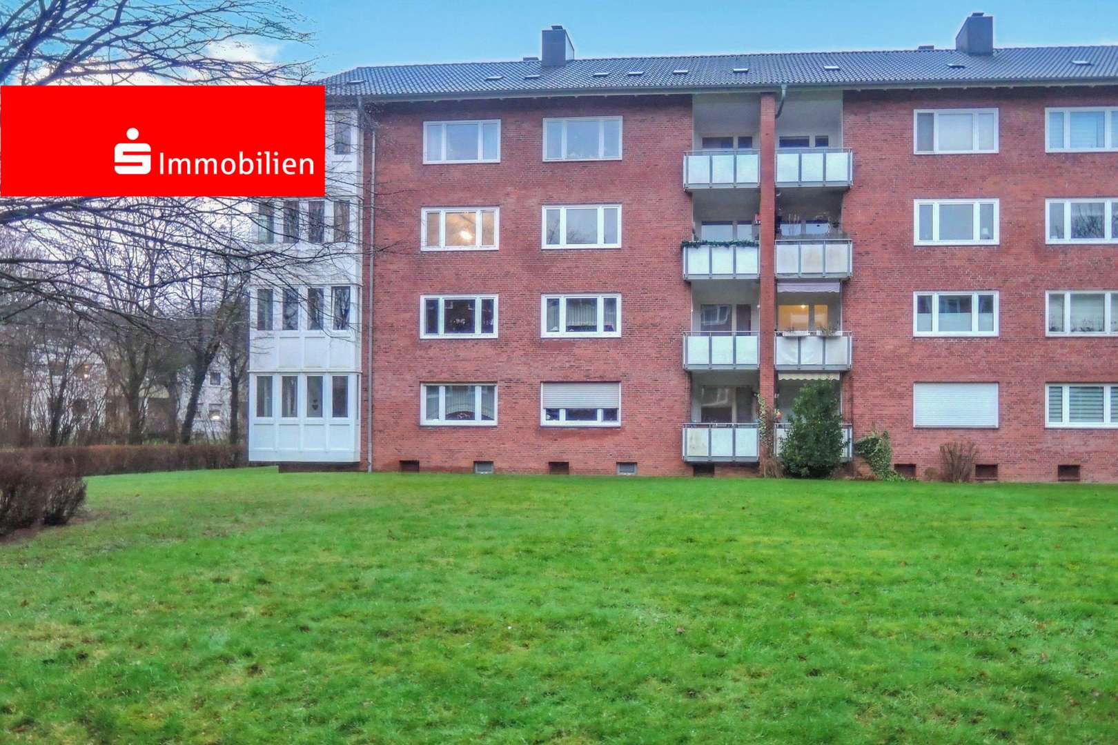 Gartenansicht - Etagenwohnung in 24106 Kiel mit 66m² kaufen