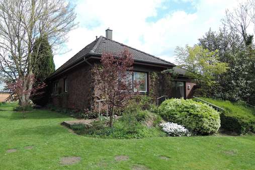 rückwärtige Gartenseite - Einfamilienhaus in 24247 Mielkendorf mit 92m² kaufen