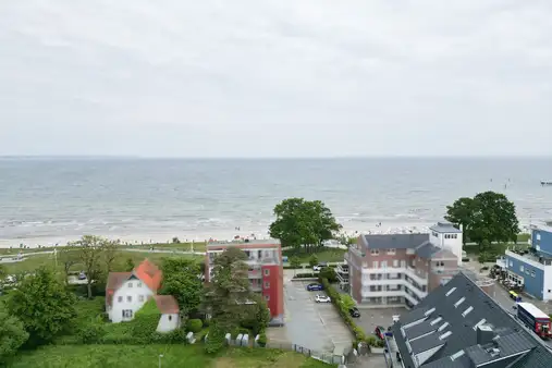 Blick auf die Ostsee in Scharbeutz