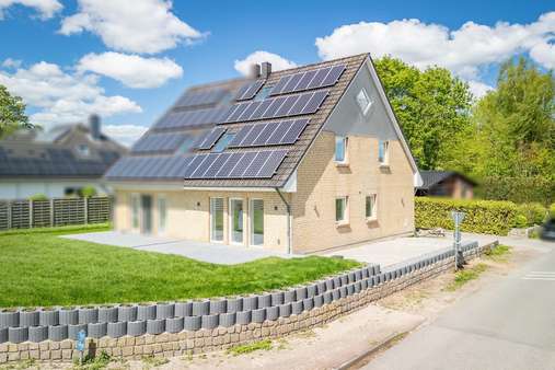 Außenansicht - Doppelhaushälfte in 24881 Nübel mit 109m² kaufen
