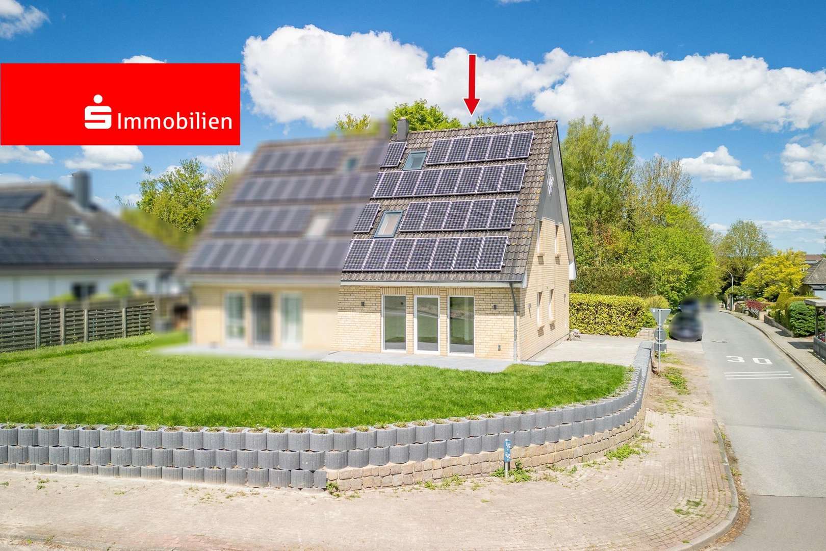 Außenansicht - Doppelhaushälfte in 24881 Nübel mit 109m² kaufen