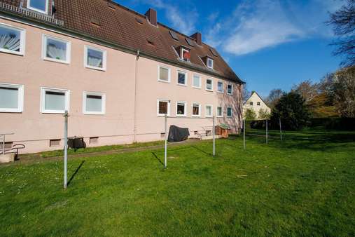 Rückansicht Süd - Erdgeschosswohnung in 24149 Kiel mit 51m² kaufen
