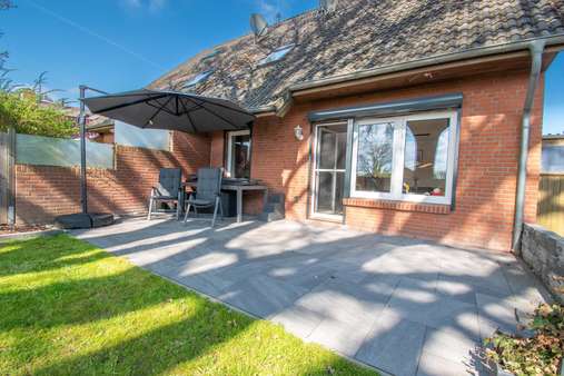 Terrasse - Doppelhaushälfte in 24354 Rieseby mit 106m² kaufen