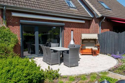 Terrasse - Doppelhaushälfte in 24113 Molfsee mit 89m² kaufen