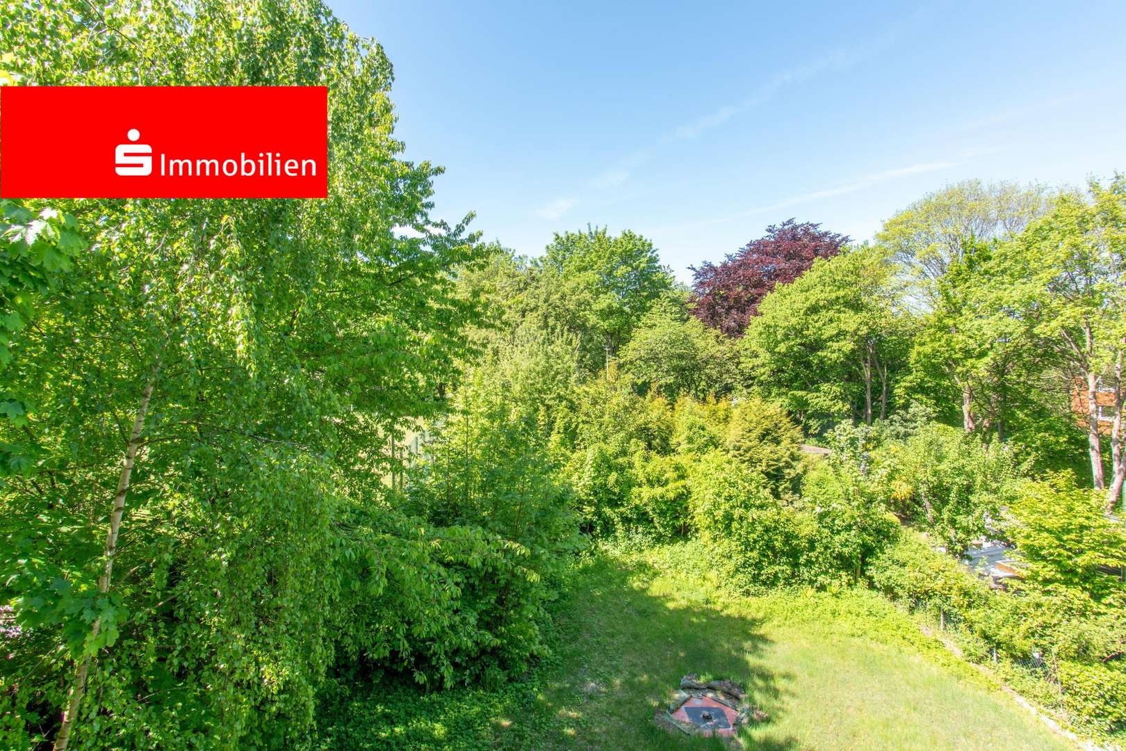 Ausblick vom Balkon - Etagenwohnung in 24106 Kiel mit 45m² kaufen