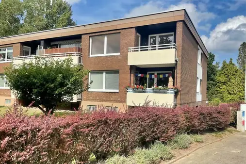 Gepflegte 3-Zi.-ETW mit Balkon im 2.OG-Endetage
