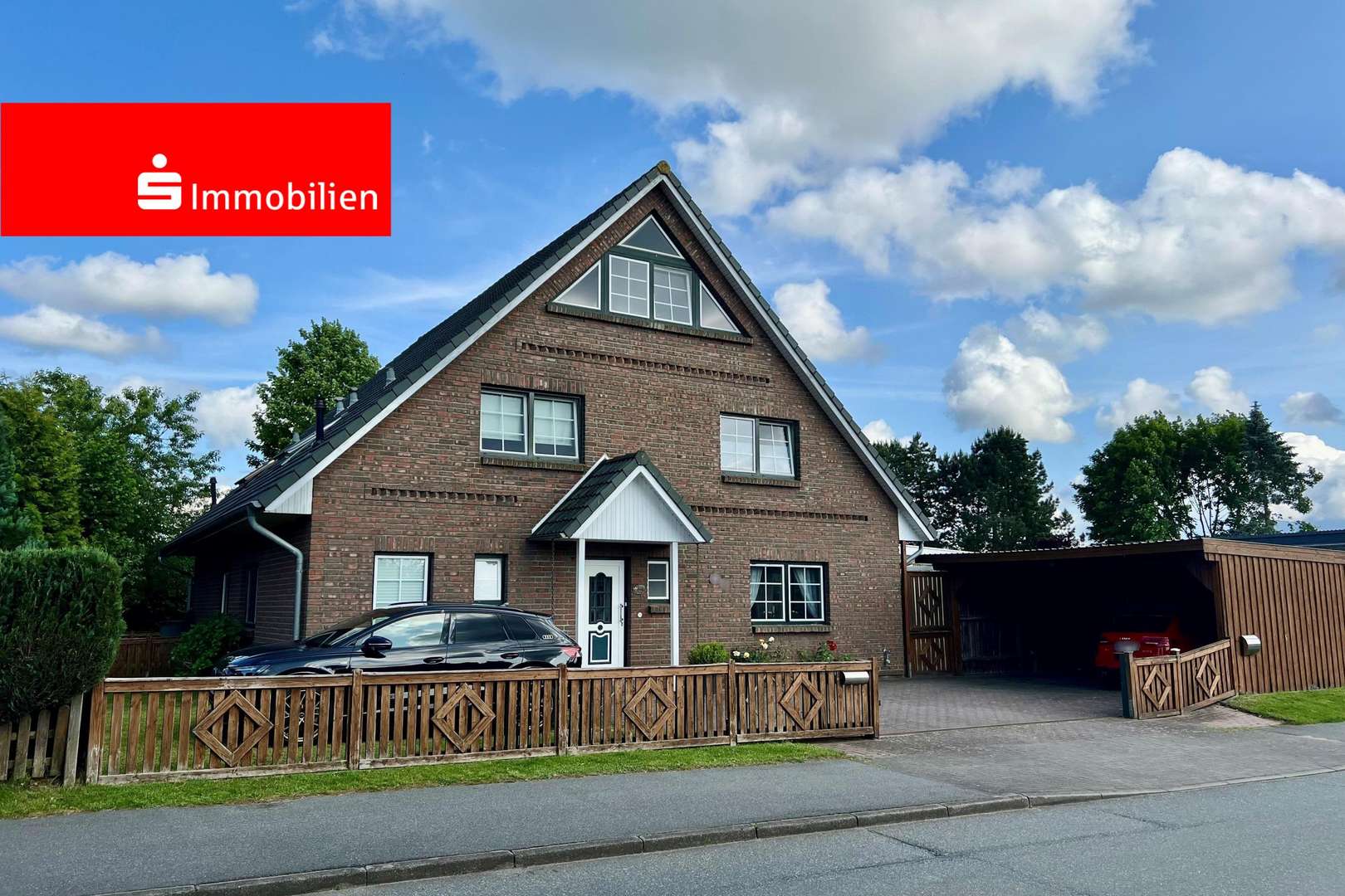 Straßenansicht Straßenansicht - Doppelhaushälfte in 24802 Groß Vollstedt mit 149m² kaufen