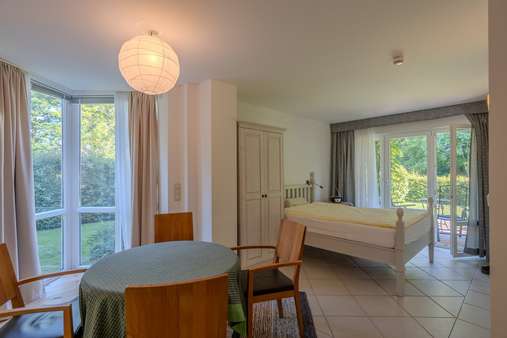 Wohn-/Essbereich mit Terrassenzugang Wohn-/Essbereich mit Terrassenzugang - Erdgeschosswohnung in 24321 Hohwacht mit 60m² kaufen
