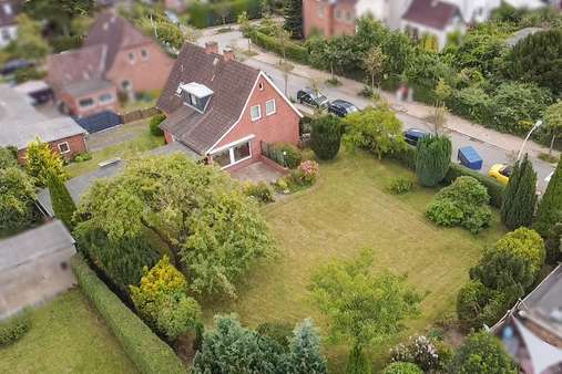 Luftaufnahme - Einfamilienhaus in 24147 Kiel mit 110m² kaufen