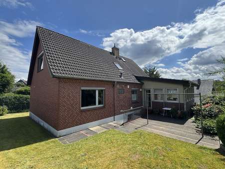 Terrassenansicht Terrassenansicht - Einfamilienhaus in 24113 Molfsee mit 159m² kaufen