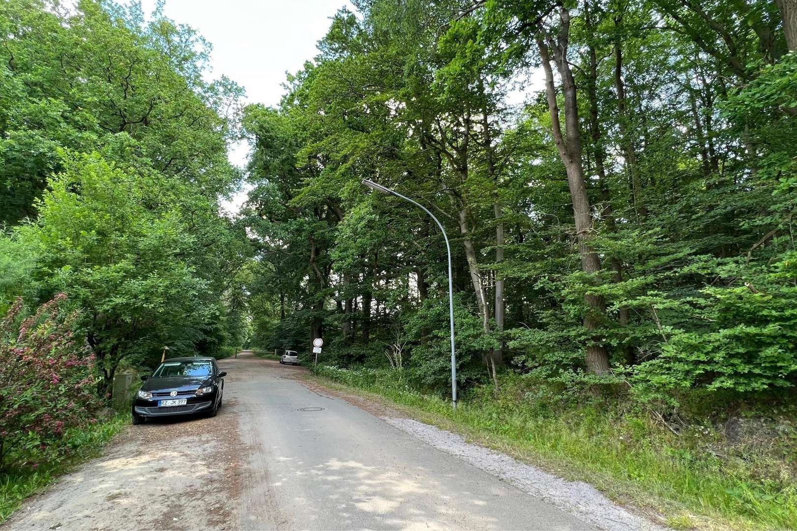 Blick Richtung Wald - Grundstück in 21039 Börnsen mit 1023m² kaufen