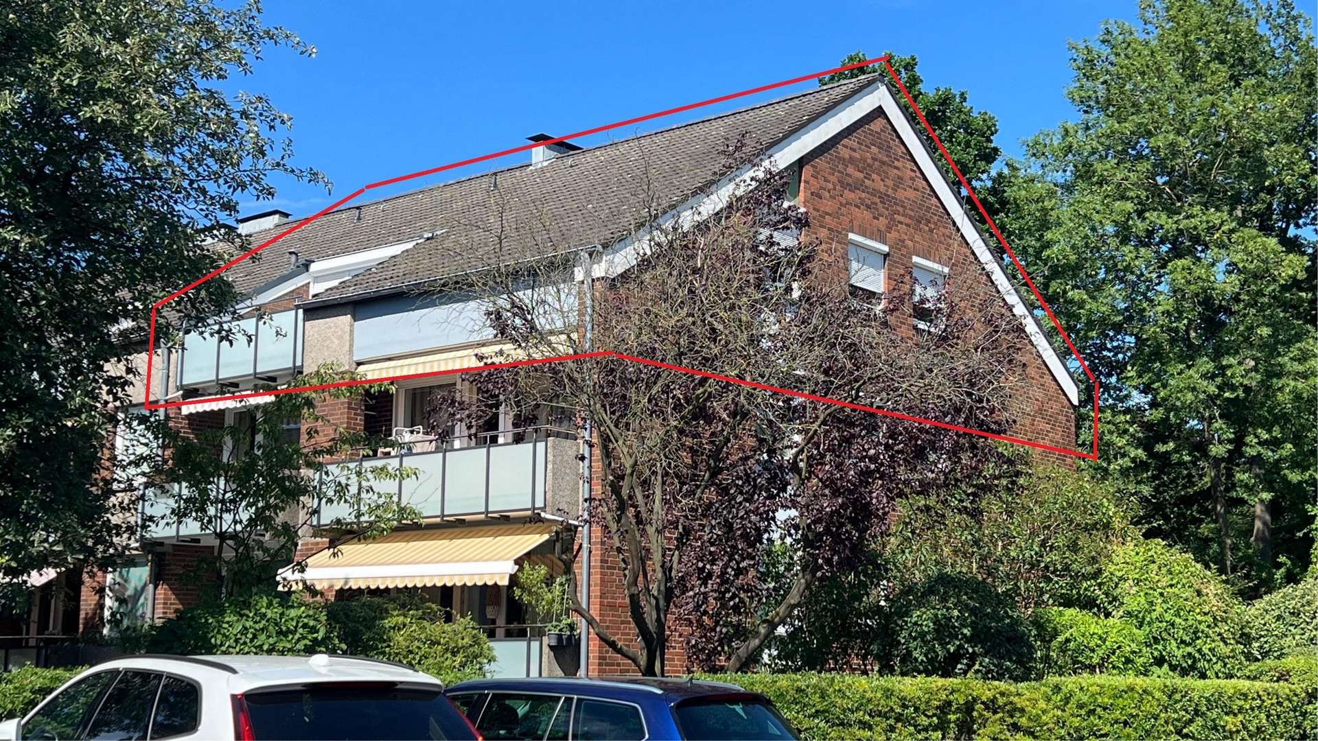Südwestansicht Südwestansicht - Etagenwohnung in 21465 Reinbek mit 110m² kaufen