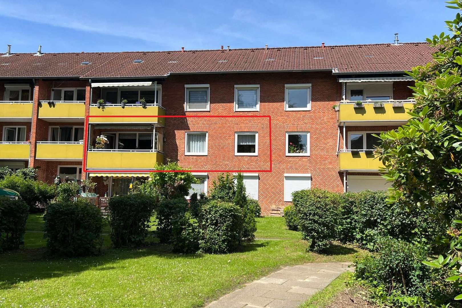 Südseite - Etagenwohnung in 21465 Reinbek mit 80m² kaufen