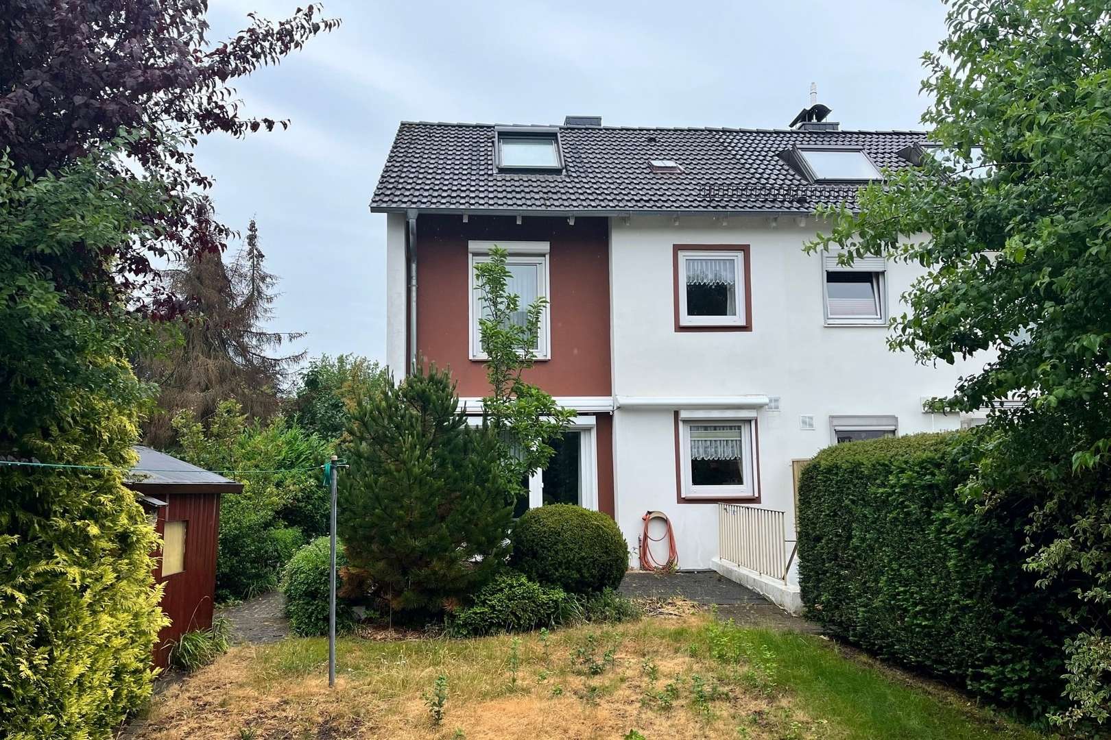 Rückansicht - Reihenendhaus in 24558 Henstedt-Ulzburg mit 83m² kaufen