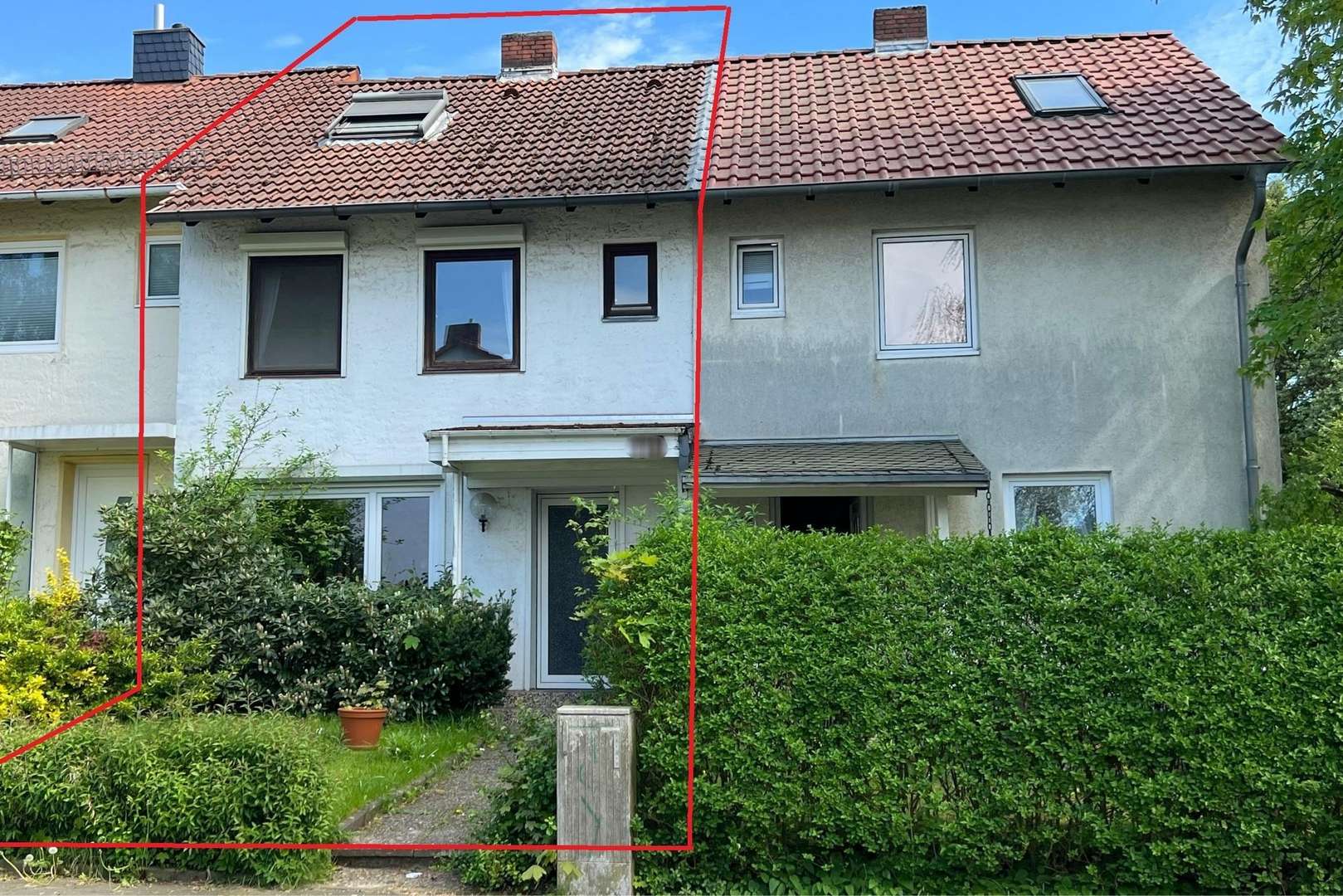 Hauseingang - Reihenmittelhaus in 21465 Reinbek mit 100m² kaufen