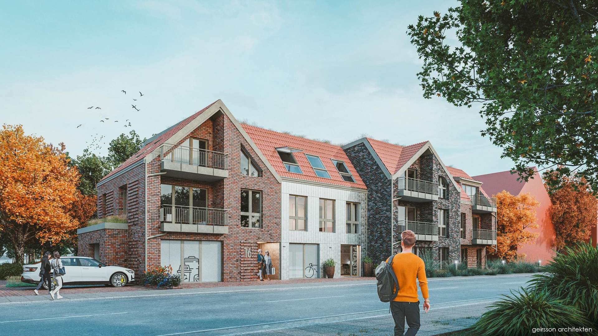 Straßenansicht  - Etagenwohnung in 25462 Rellingen mit 59m² kaufen