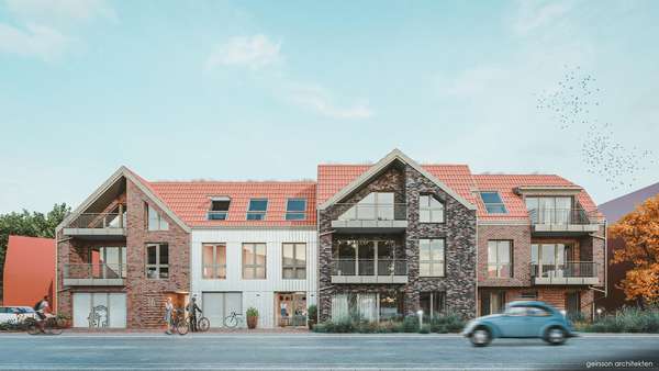 Straßenansicht  - Etagenwohnung in 25462 Rellingen mit 59m² kaufen