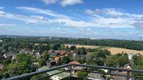 Ausblick vom Balkon Ausblick vom Balkon - Etagenwohnung in 21465 Reinbek mit 69m² kaufen