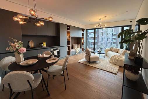Wohn-  und Essbereich - Etagenwohnung in 20457 Hamburg mit 85m² kaufen