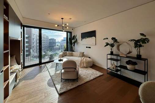 Wohn- und Essbereich - Etagenwohnung in 20457 Hamburg mit 85m² kaufen