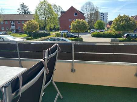 Blick vom Balkon Blick vom Balkon - Erdgeschosswohnung in 23746 Kellenhusen mit 53m² kaufen