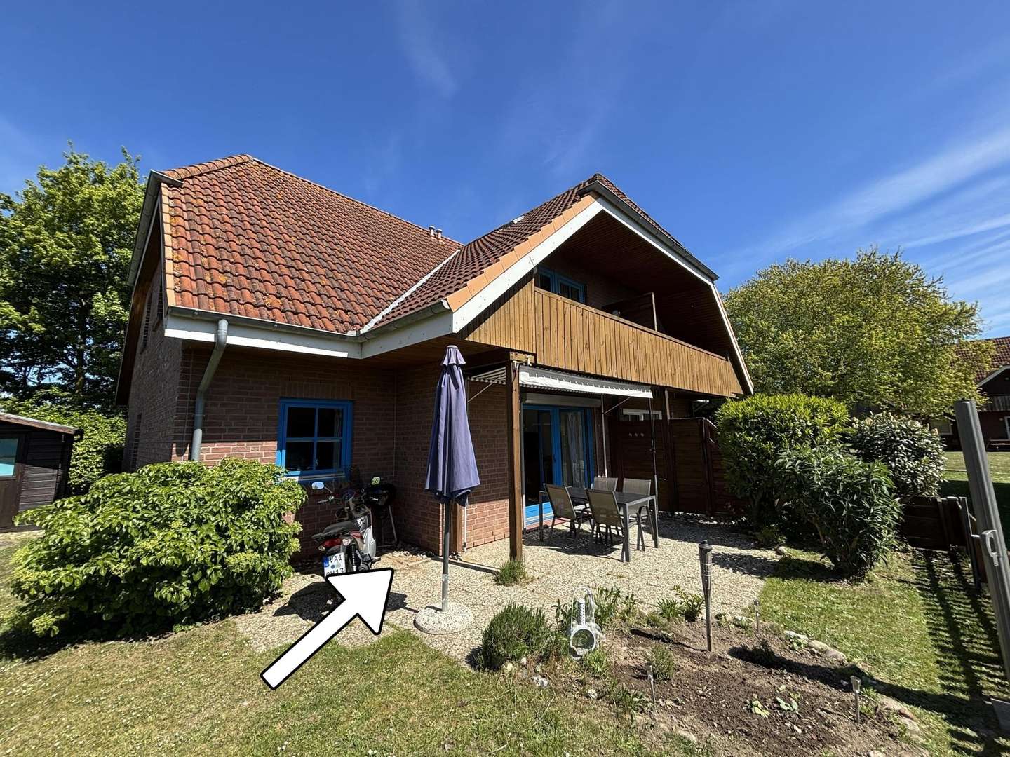 Südansicht/Terrasse - Erdgeschosswohnung in 23769 Fehmarn mit 62m² kaufen