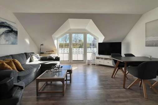 Wohn- und Essbereich - Ferienwohnung in 24398 Brodersby mit 55m² kaufen