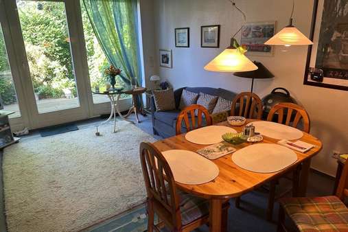 Wohn- und Esszimmer - Doppelhaushälfte in 23746 Kellenhusen mit 63m² kaufen