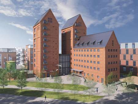 Speichertürme S_W-Ansicht Speichertürme S_W-Ansicht - Ferienwohnung in 23730 Neustadt mit 47m² kaufen