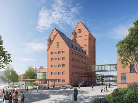 Speichertürme Südansicht Speichertürme Südansicht - Ferienwohnung in 23730 Neustadt mit 47m² kaufen