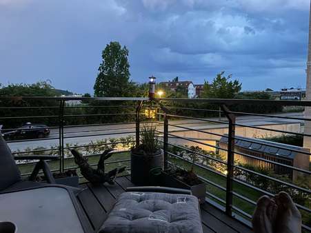 Aussicht abends - Etagenwohnung in 23730 Neustadt mit 46m² kaufen