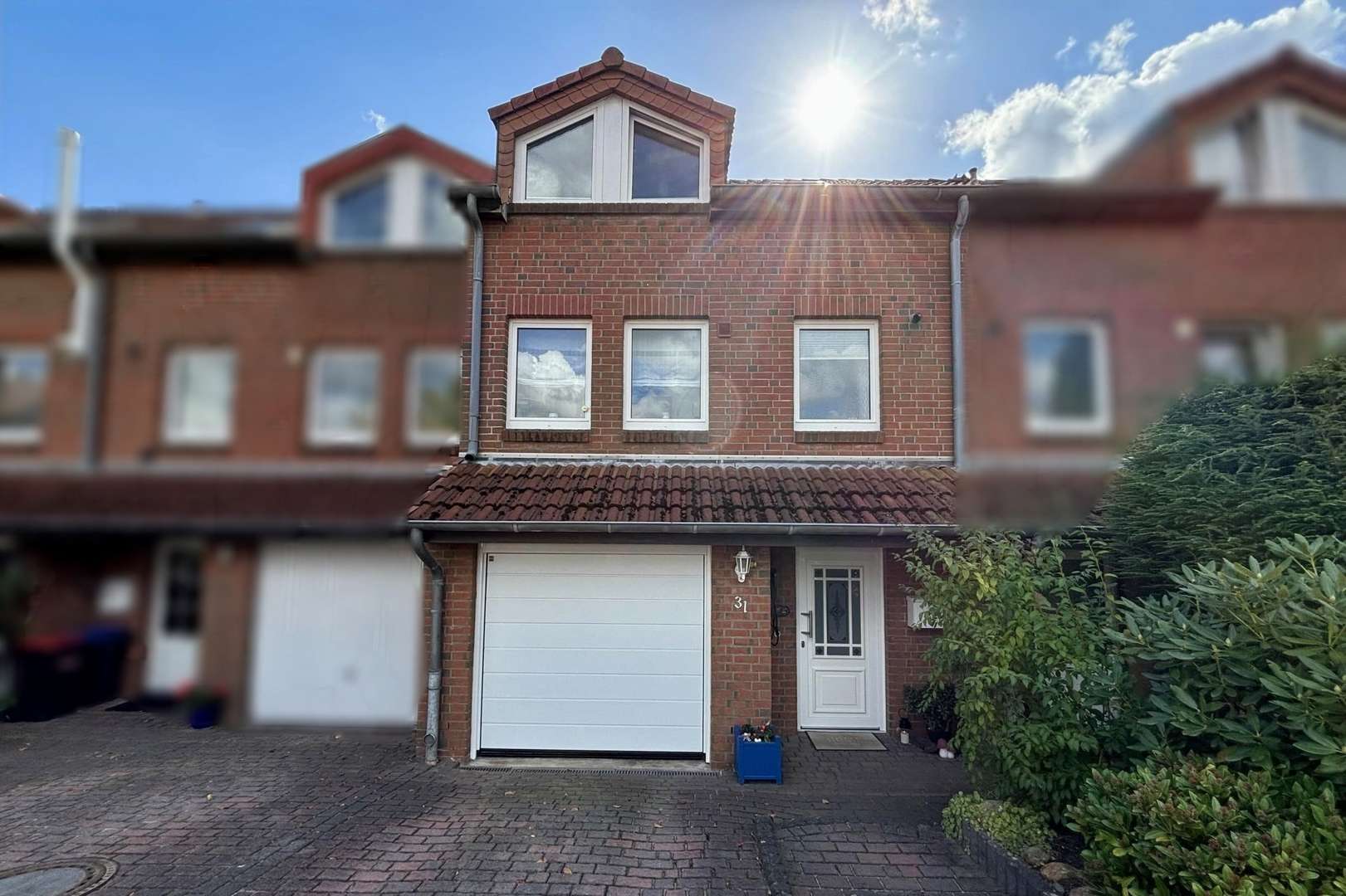 Außenansicht Außenansicht - Reihenmittelhaus in 22844 Norderstedt mit 96m² kaufen