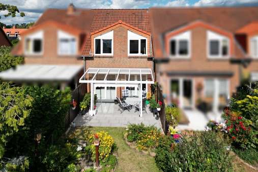 Gartenansicht Gartenansicht - Reihenmittelhaus in 22844 Norderstedt mit 96m² kaufen