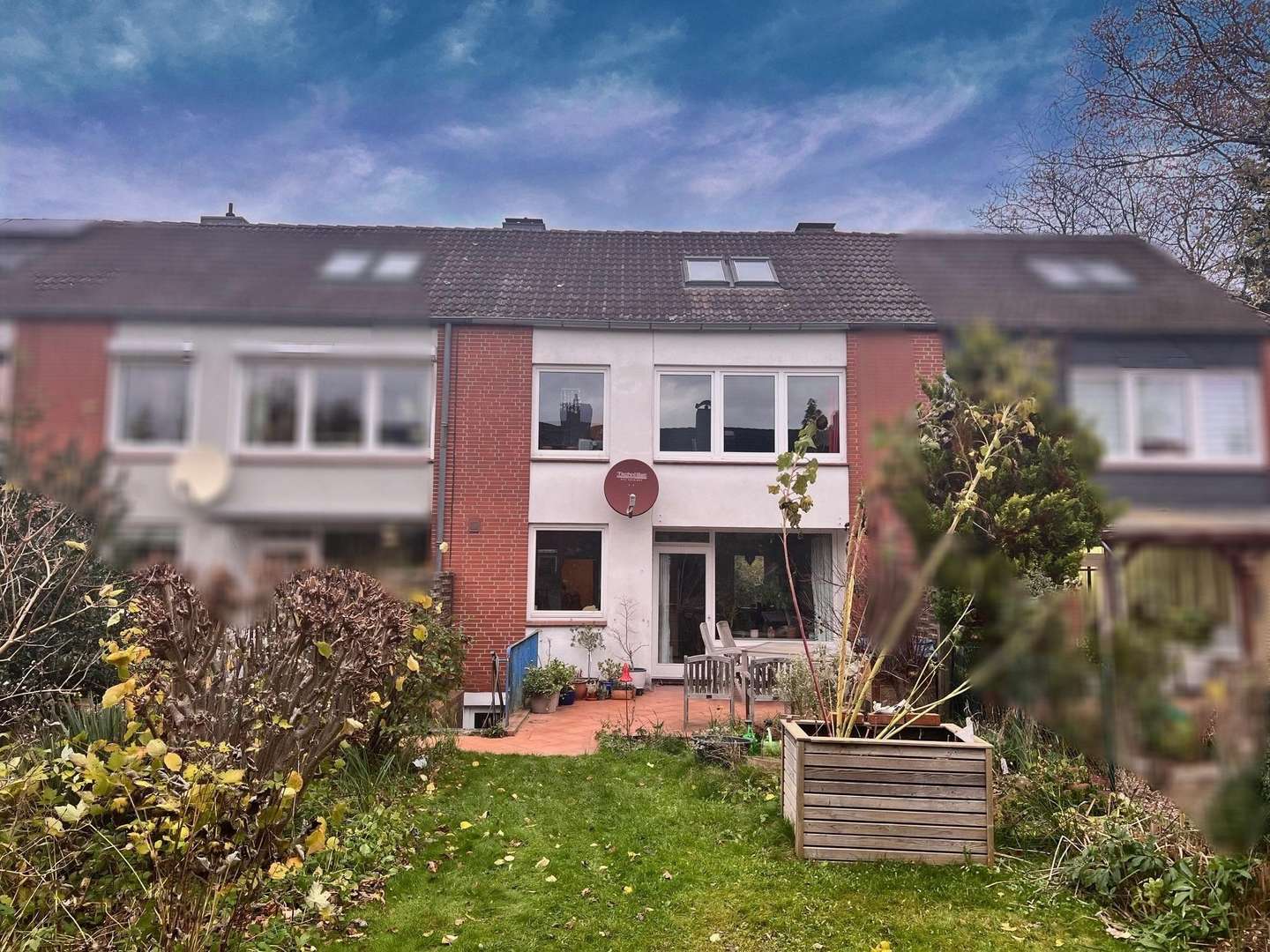 Rückansicht Rückansicht - Reihenmittelhaus in 23701 Eutin mit 105m² kaufen