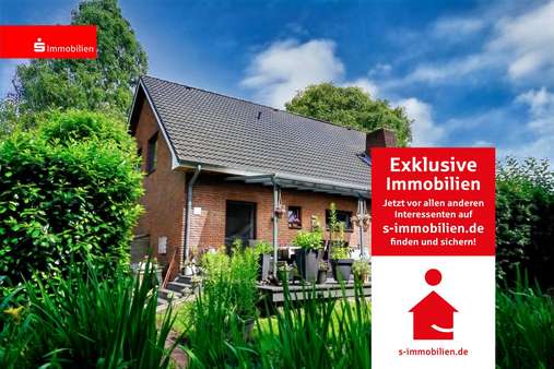 Außenansicht Außenansicht - Einfamilienhaus in 25746 Lohe-Rickelshof mit 159m² kaufen