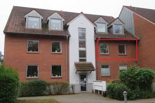 Vorderansicht - Etagenwohnung in 24782 Büdelsdorf mit 70m² kaufen