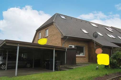 Rückansicht - Reihenendhaus in 24783 Osterrönfeld mit 91m² kaufen