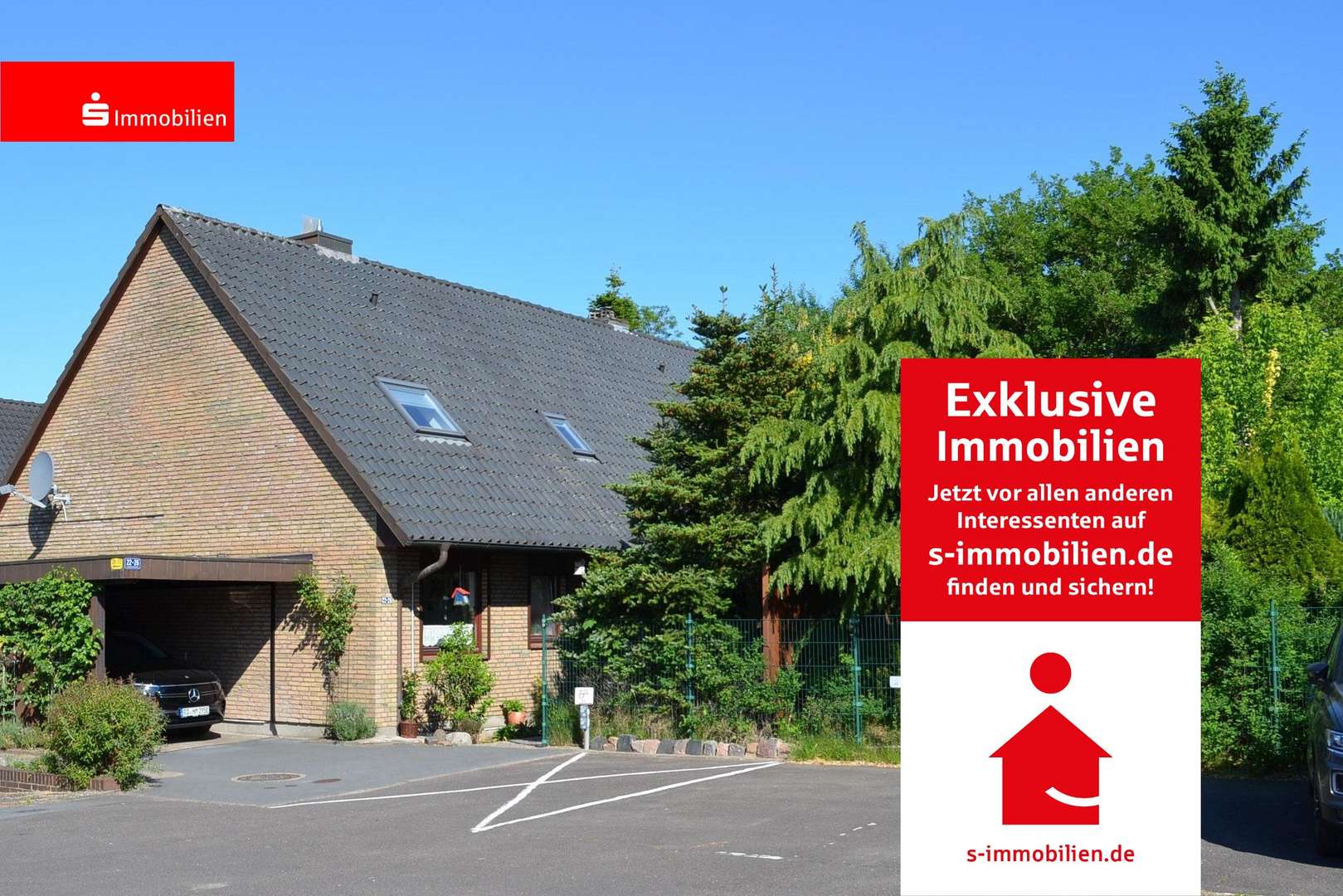 Straßenansicht - Reihenmittelhaus in 24768 Rendsburg mit 117m² kaufen