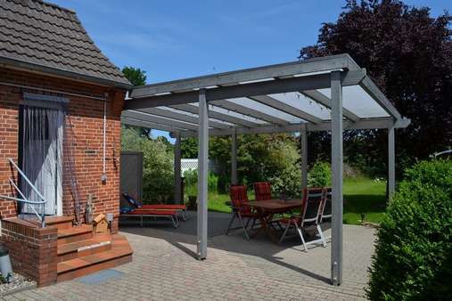 Überdachte Terrasse - Einfamilienhaus in 24782 Büdelsdorf mit 92m² kaufen
