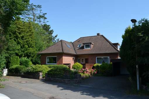 Straßenansicht - Einfamilienhaus in 24848 Kropp mit 141m² kaufen