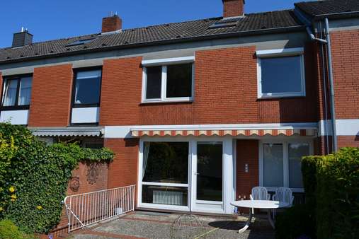 Rückansicht - Reihenmittelhaus in 24782 Büdelsdorf mit 115m² kaufen