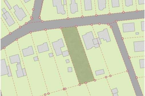 Lageplan - Grundstück in 25764 Wesselburen mit 966m² kaufen