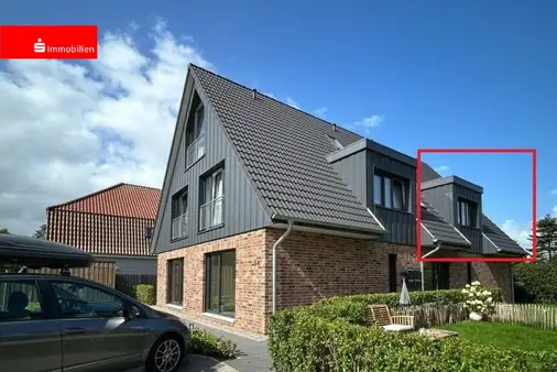 Stilvolles Wohnen auf zwei Ebenen nahe Büsum