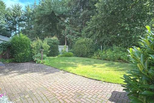 Terrasse mit Garten Terrasse mit Garten - Doppelhaushälfte in 25779 Hennstedt mit 104m² kaufen