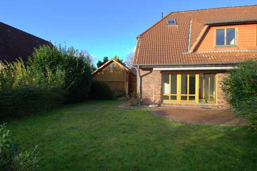 Rückansicht - Doppelhaushälfte in 24768 Rendsburg mit 112m² kaufen