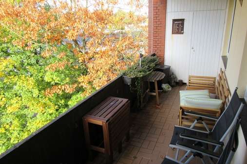 Balkon Balkon - Etagenwohnung in 24782 Büdelsdorf mit 94m² kaufen